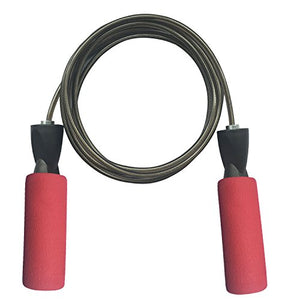 Adjustable skipping Rope with Carrying Pouch - for Men, Women and Children