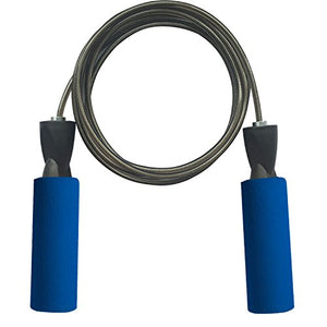 Adjustable skipping Rope with Carrying Pouch - for Men, Women and Children
