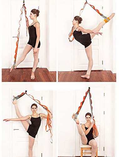 Door Ballet Yoga Stretch Strap : Leg Stretcher ,Flexibility and Physical Therapy