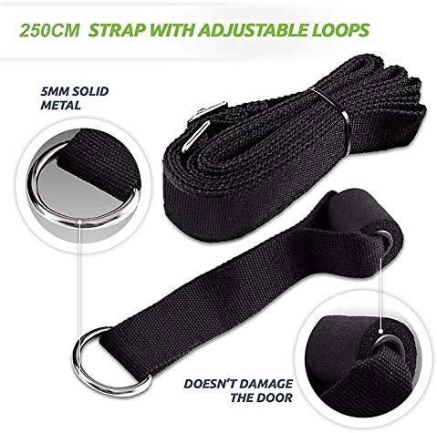 Door Ballet Yoga Stretch Strap : Leg Stretcher ,Flexibility and Physical Therapy