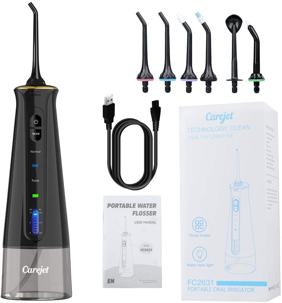 Water Flosser for Teeth Cordless - With each Lifestyle order receive complimentary sports brand products to enhance your workout.
