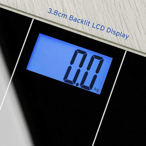Etekcity High Precision Digital Body Weight Bathroom Scales Weighing Scale with Step-On Technology, Body Measuring Tape Included, 28st/180kg/400lb, Backlight Display