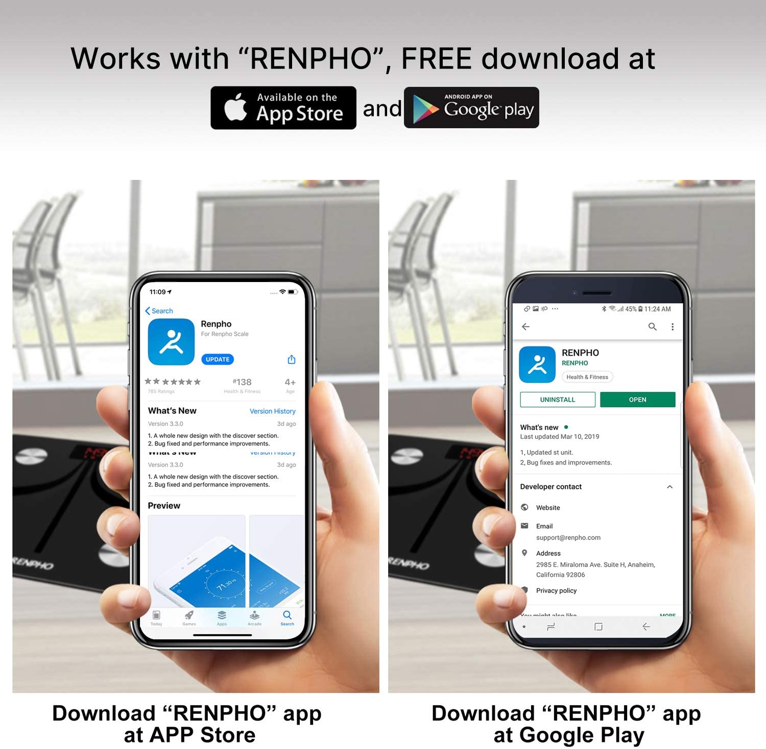 Got the renpho scale that connects to my phone and it's so cool! This is  what the app looks like and what it measures. : r/1200isplenty