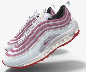 FEMALE Air Max 97's - BRAZIL Pink : select item to access Pay Monthly link )