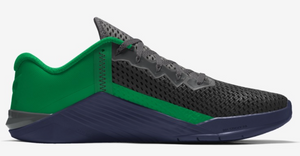 Metcon 6 - Black and earth green for the heavy GYM session : Mens trainers