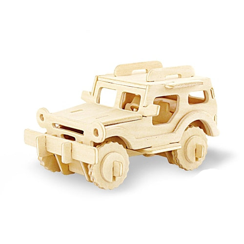 Environmental Assemble - Children/Adults vehicle Puzzle (3D)
