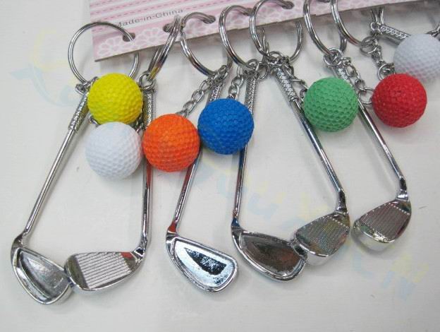 Tennis Ball Key rings
