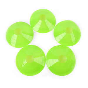 Cones Marker Discs for Rugby Training: 5pcs set